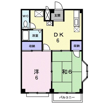 パルテノンの物件間取画像